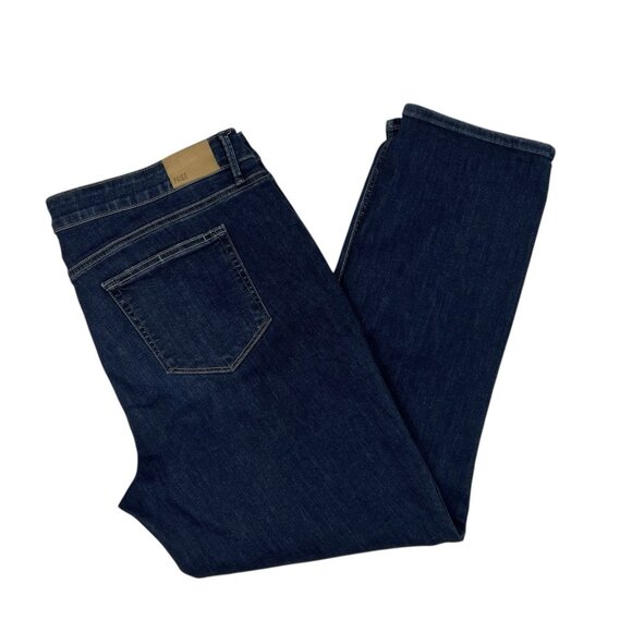 PAIGE Brigitte Boyfriend Skinny Jeans Size 34 Waist First Date Transcend Denim - Picture 3 of 12